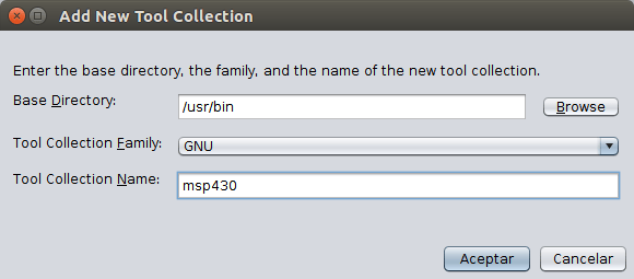 Seleccionar build tool.